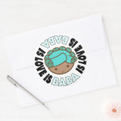 BABA LOVE LARGE roundスタンプ ラウンドシール (封筒)