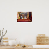 Babaji at Haidakhandi Ashram Poster ポスター (キッチン)