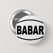 BABAR 缶バッジ (正面&裏面)