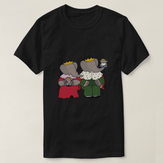 Babar the elephant family  Essential Tシャツ (デザイン正面)