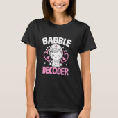 Babble Decoder Kids Doctor Pediatrics Child Pediat Tシャツ (正面)