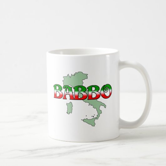 Babbo (イタリアンな父) コーヒーマグカップ (右)
