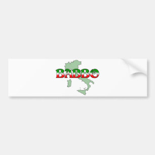 Babbo (イタリアンな父) バンパーステッカー