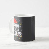 Babcia Claus Funny Xmas Christmas Grandma Holiday  コーヒーマグカップ (正面左)