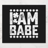 Babeもしに戻る私はBabeカップルのマッチング ビールラベル (シングルラベル)