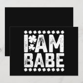 Babeもしに戻る私はBabeカップルのマッチング 招待状 (正面/裏面)