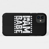Babeもしに戻る私はBabeカップルのマッチング Case-Mate iPhoneケース (裏面(横))