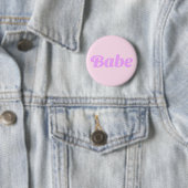 BABE コンフィデンスボタン - 自信を身に着けよう 缶バッジ (インサイチュ)