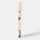 "Babe"女不気味性ハロウィーン幽霊オレンジ Case-Mate iPhoneケース (裏面 / 右)