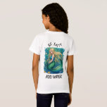 Babe Monet Artのマーメイド「Be Salty - Add Water」 Tシャツ<br><div class="desc">塩辛い外観と水を必要とする可愛いマーメイドグラフィック！ by Babe Monet Art</div>