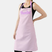 BABE Statement Apron – かわいい調理、確かなサービス エプロン (インサイチュ)