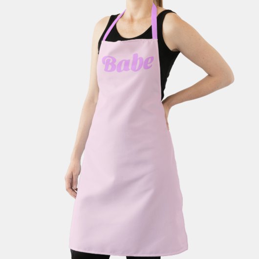 BABE Statement Apron – Cook Cute, Serve Confidence エプロン (インサイチュ)
