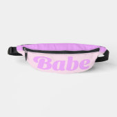 BABE Statement Fanny Pack – 大胆で楽しい ファニーパック (正面)