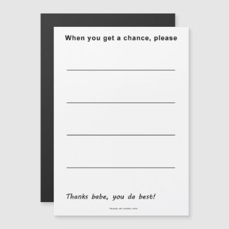 Babe To Doリスト マグネット招待状