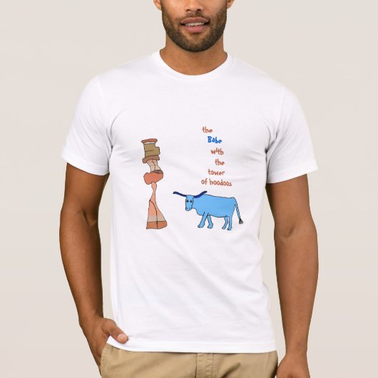 Babe with the Tower of Hoodoosアパレル Tシャツ (正面)