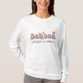 Babesonの長袖 Tシャツ (正面)
