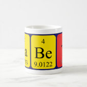 Babet定期的なテーブル名mag コーヒーマグカップ (中央)