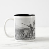 Babeufの陰謀、年4 ツートーンマグカップ (左)