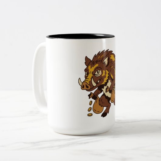 Babi Ngepet ツートーンマグカップ (正面左)