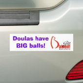 BabiedをDoulasBigBalls1得て下さい バンパーステッカー (車上)
