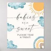 Babies Are Sweet Baby Shower Sunshine ポスター (正面)