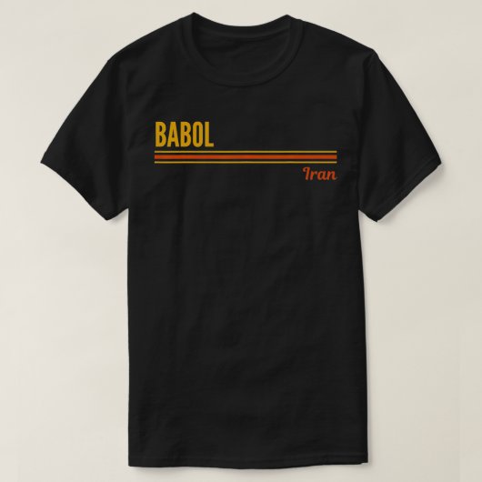 Babol Iran Tシャツ (デザイン正面)