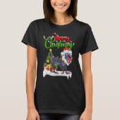 Baboon   Xmas Decorations Santa Baboon Christmas Tシャツ (正面)