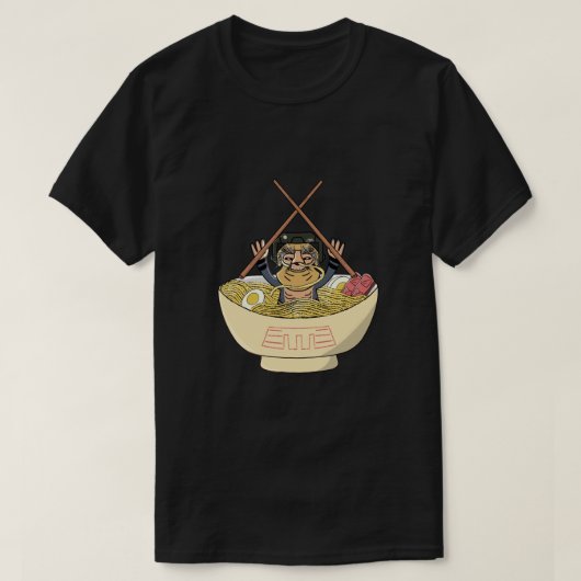 Babu Frik Ramen  Tシャツ (デザイン正面)