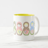 Babuschka Tasse ♥ ツートーンマグカップ (正面右)