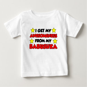 BabushkaからのAwesomeness ベビーTシャツ