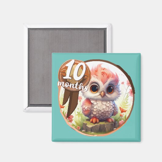 Baby - 10 months too マグネット (正面/裏面)