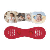 Baby 1st Christmas 4 Photo Keepsake 野球ボール (パネル)