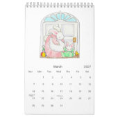 Baby 2026 Calendar カレンダー (3月 2027)