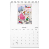Baby 2026 Calendar カレンダー (1月 2027)
