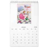 Baby 2026 Calendar カレンダー (1月 2026)