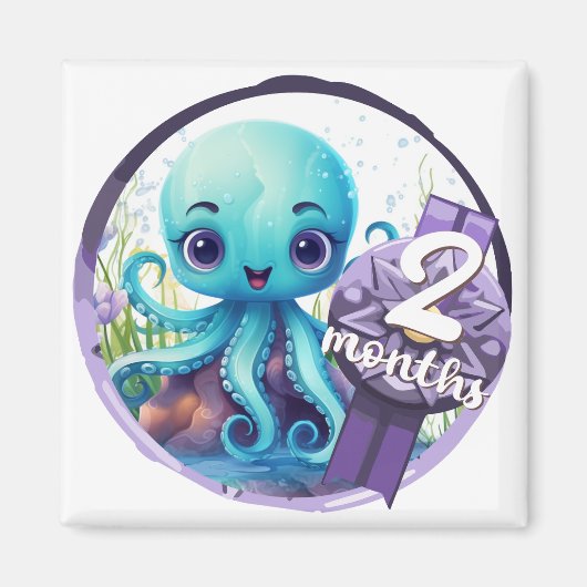 Baby - 2 months too マグネット (正面)