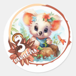 Baby - 3 months too ラウンドシール