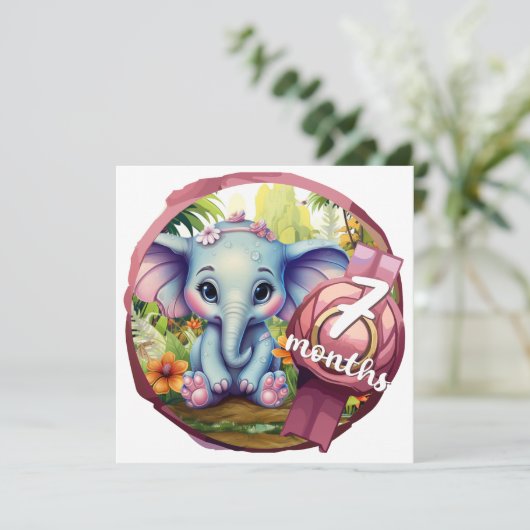 Baby - 7 months 招待状 (スタンド正面)