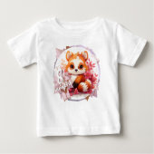 Baby - 8 months too ベビーTシャツ (正面)