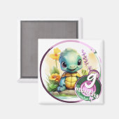 Baby - 9 months too マグネット (正面/裏面)