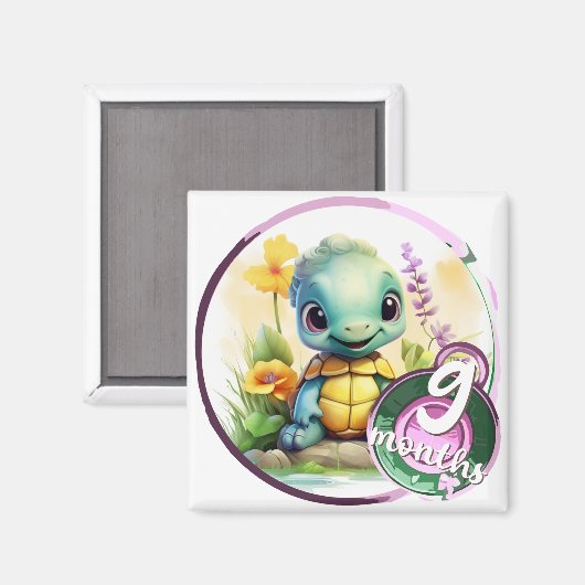 Baby - 9 months too マグネット (正面/裏面)