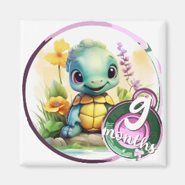 Baby - 9 months too マグネット