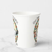 Baby and Stork Design Vintage Style 紙コップ (右)