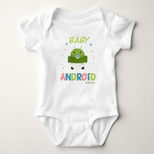Baby Android ベビーボディスーツ (正面)