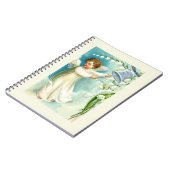 Baby Angel With Blue Bell  ノートブック (左側)