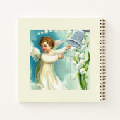 Baby Angel With Blue Bell  ノートブック (裏面)