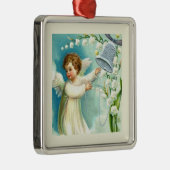 Baby Angel With Blue Bell  メタルオーナメント (右)