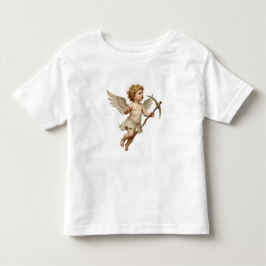 Baby Angel With Scythe For Toddlers トドラーTシャツ (正面)