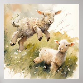 Baby Animalプリント子供部屋、Safariポスター ポスター