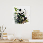 Baby Animalプリント子供部屋、Safariポスター ポスター (キッチン)